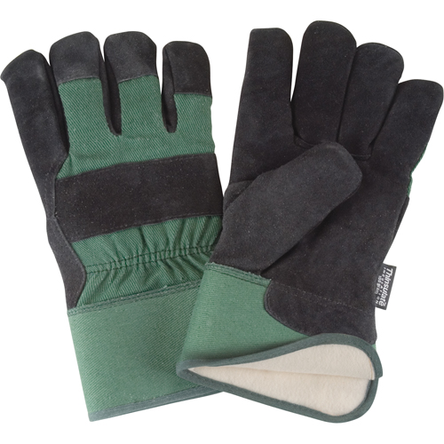 Superior Warmth Winter-Lined Fitters Gloves, 2X-Large, Split Cowhide Palm, Thinsulate Inner Lining Cam Industrial