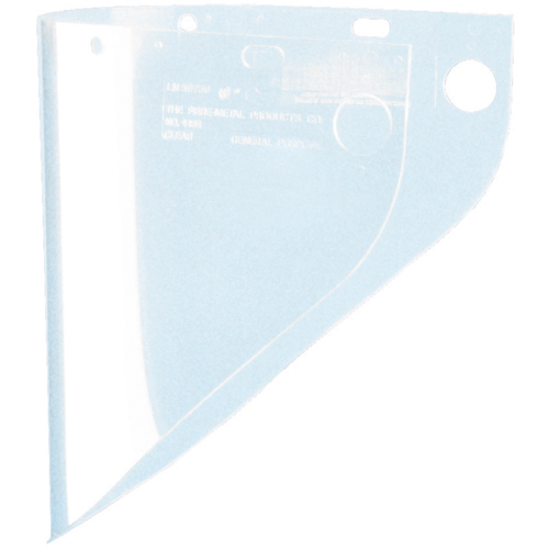 Fibre-Metal&reg; High Performance&reg; Faceshield, Propionate, Clear Tint Cam Industrial