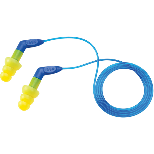E-A-R UltraFit Reusable Earplugs, Corded, Bulk - Polybag, 27 dB NRR, One-Size Cam Industrial
