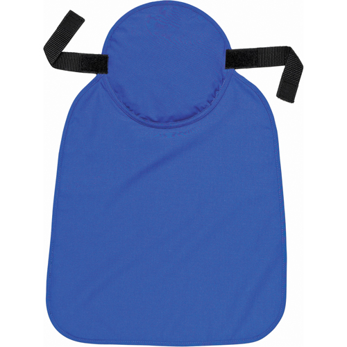Chill-Its&reg; 6717 Cooling Hard Hat Pad + Shade, Blue Cam Industrial
