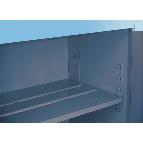 ChemCor&reg; Lined Acid/Corrosive Storage Cabinets, 22 gal., 35" x 35" x 22" Cam Industrial