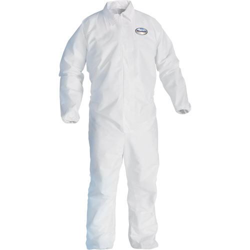 Combinaisons Kleenguard A40, Moyen, Blanc, Micropore Cam Industrial