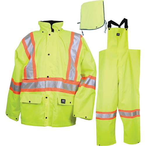 Waverley Packable Storm Suits, Nylon, Small, High Visibility Lime-Yellow Cam Industrial