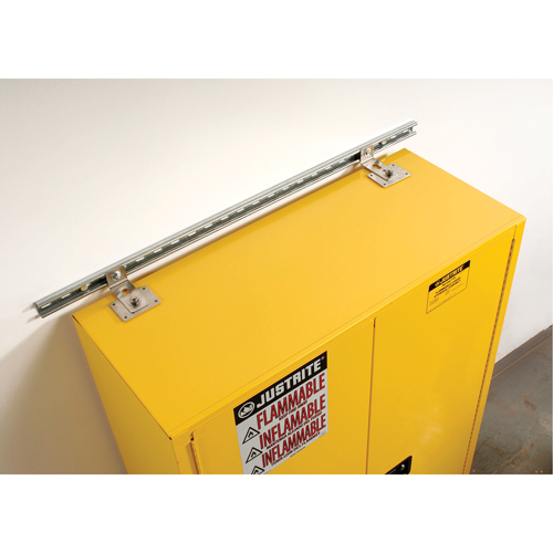 Seismic Bracket for Sure-Grip&reg; Ex Flammable Storage Cabinet Cam Industrial