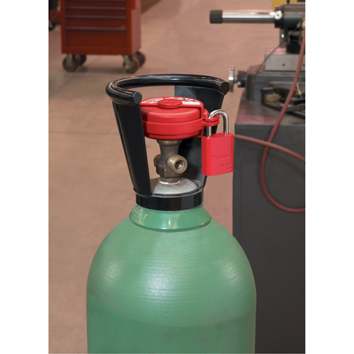 Dispositifs de verrouillage pour soupape comprim&eacute;, Type Bouteille de gaz Cam Industrial