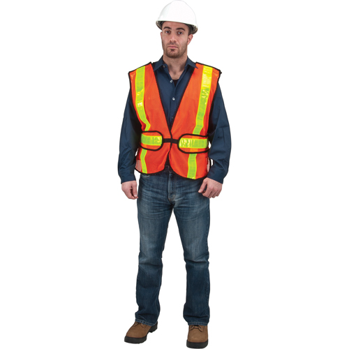 Traffic Safety Vest , 2X-Large Cam Industrial