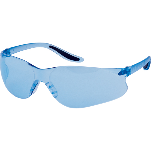 Z500 Series Safety Glasses, Blue Lens, Anti-Scratch, ANSI Z87+/Meets/Exceeds CSA Z94.3 Cam Industrial