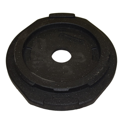 Base for Trailboss Channelizer Drums, 25 lbs. Cam Industrial