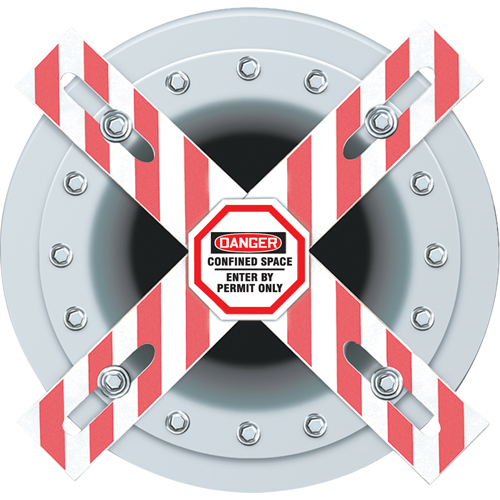Barri&egrave;re Danger Man-Way Cross Cam Industrial