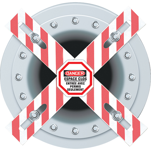 Barri&egrave;re Danger Man-Way Cross Cam Industrial