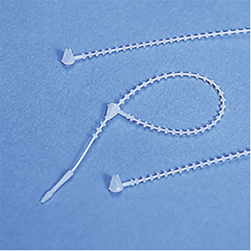 Options de finition pour &eacute;tiquettes - attaches en billes de nylon Cam Industrial