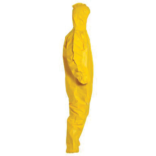 Tychem&reg; 2000 Coveralls, X-Large, Yellow Cam Industrial