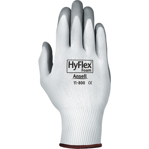 Gants Hyflex 11-800, 6/T-petit, R&ecirc;vetement Mousse de nitrile, Calibre 15, Enveloppe en Nylon Cam Industrial