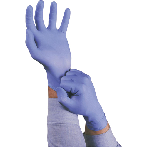 TouchNTuff&reg; 92-675 Gloves, 2X-Large, Nitrile, 5-mil, Powder-Free, Blue Cam Industrial