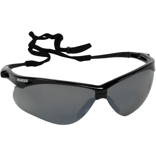 KleenGuard Nemesis Safety Glasses, Mirror/Grey/Smoke Lens, Anti-Scratch, ANSI Z87+/Meets/Exceeds CSA Z94.3 Cam Industrial