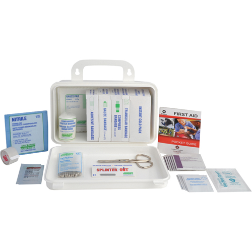 Ontario Specialty Kit - Truck First Aid Kit, Class 1 Medical Device, Plastic Box Cam Industrial