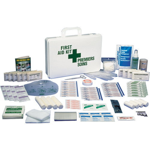 Office Standard First Aid Kits, Class 1 Medical Device, Plastic Box Cam Industrial