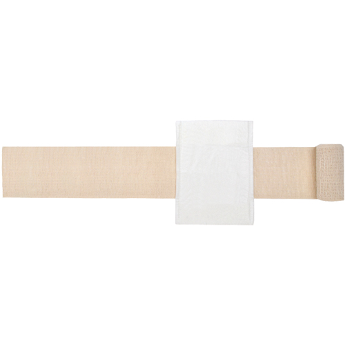 Compress Bandages, Crepe Tails, Cut to Size L x 4-1/2" W Cam Industrial