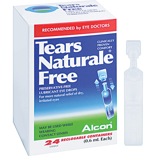 Gouttes oculaires sans agent conservateur Tears Naturale Cam Industrial