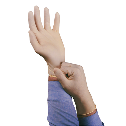 TouchNTuff&reg; XT 69-318 Gloves, Small, Latex, 5-mil, Powder-Free, Natural, Class 2 Cam Industrial