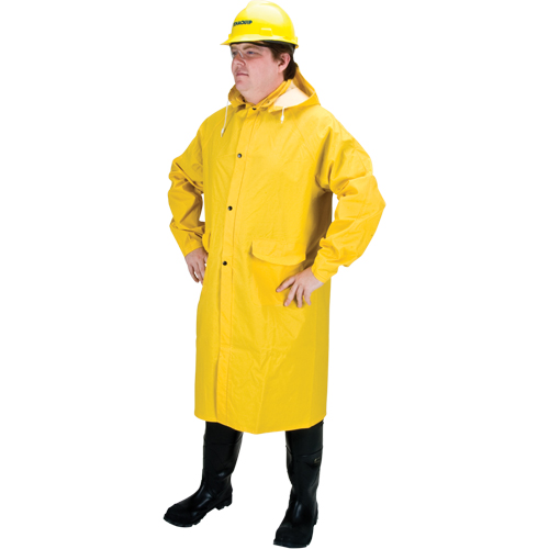 Imperm&eacute;able long RZ201, Polyester, Moyen, Jaune Cam Industrial