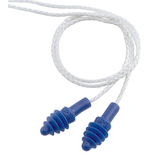 Howard Leight Air Soft&reg; Earplugs, Bulk - Polybag, Corded Cam Industrial