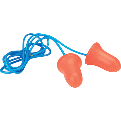 Bouchons d'oreilles en mousse Maximum de Howard Leight, Vrac - Boîte, Avec cordon Cam Industrial