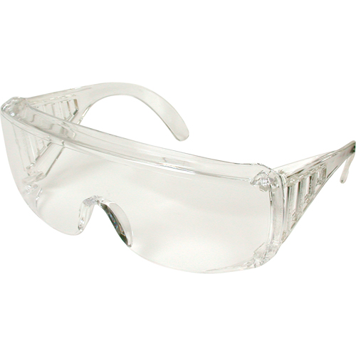 Yukon&reg; XL Safety Glasses, Clear Lens, Anti-Scratch, ANSI Z87+/Meets/Exceeds CSA Z94.3 Cam Industrial