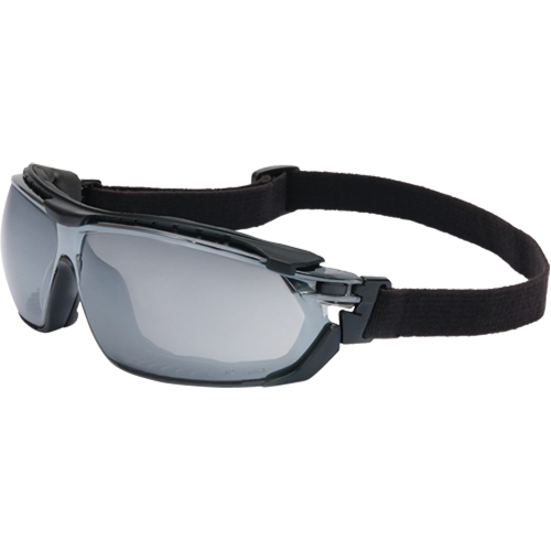 Lunettes de s&eacute;curit&eacute; &eacute;tanches Uvex Tirade, Lentille SCT-Reflect 50, Antibu&eacute;e, ANSI Z87+/R&eacute;pond ou surpasse la norme CSA Z94.3 Cam Industrial