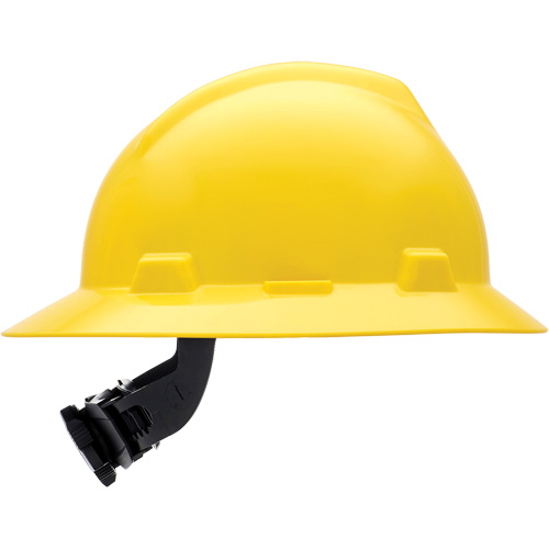 V-Gard&reg; Full Brim Hardhat, Meets CSA Type 1, Ratchet Suspension, Non-Vented Cam Industrial