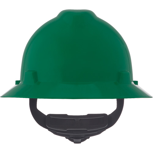 Casques de s&eacute;curit&eacute; &agrave; bordure compl&egrave;te V-Gard, R&eacute;pond aux normes CSA type 1, Suspension Rochet, Non ventil&eacute; Cam Industrial