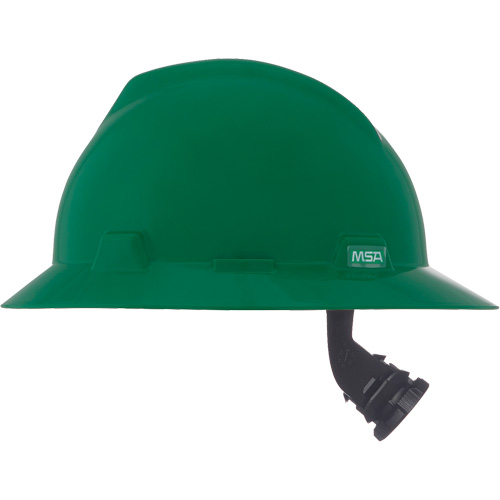 Casques de s&eacute;curit&eacute; &agrave; bordure compl&egrave;te V-Gard, R&eacute;pond aux normes CSA type 1, Suspension Rochet, Non ventil&eacute; Cam Industrial