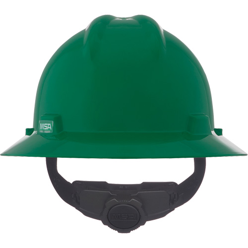 Casques de s&eacute;curit&eacute; &agrave; bordure compl&egrave;te V-Gard, R&eacute;pond aux normes CSA type 1, Suspension Rochet, Non ventil&eacute; Cam Industrial