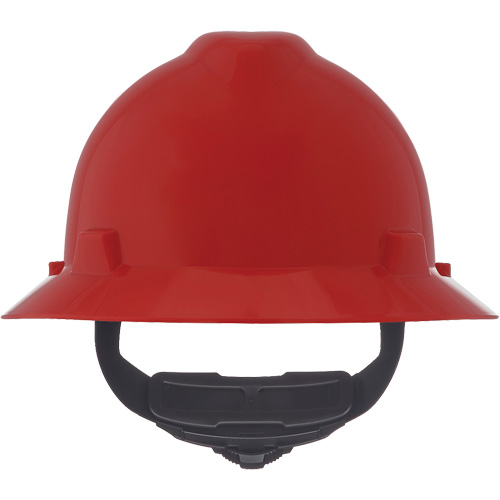 Casques de s&eacute;curit&eacute; &agrave; bordure compl&egrave;te V-Gard, R&eacute;pond aux normes CSA type 1, Suspension Rochet, Non ventil&eacute; Cam Industrial