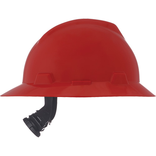 Casques de s&eacute;curit&eacute; &agrave; bordure compl&egrave;te V-Gard, R&eacute;pond aux normes CSA type 1, Suspension Rochet, Non ventil&eacute; Cam Industrial
