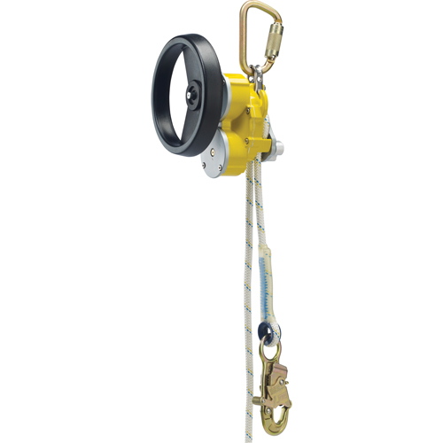 Rollgliss R550 Rescue and Descent Device, 100' L, Kernmantle Lifeline Cam Industrial