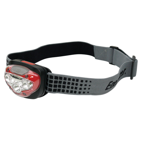 Lampe frontale industrielle HD Vision, DEL, 300 lumens, 4,33 hres de fonctionnement, piles AAA Cam Industrial