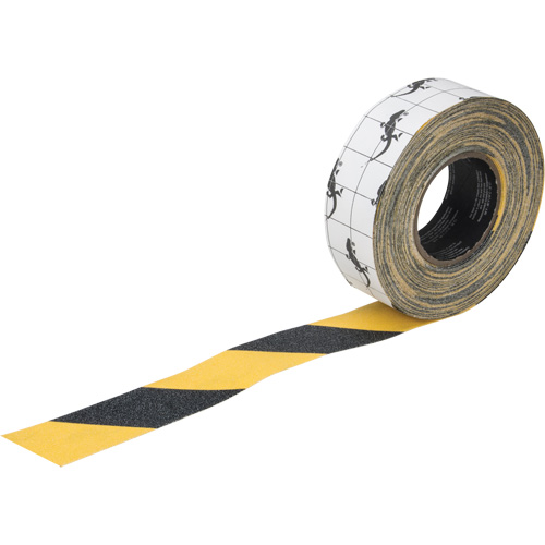 Premium Anti-Skid Tape, 3" x 60', Black & Yellow Cam Industrial