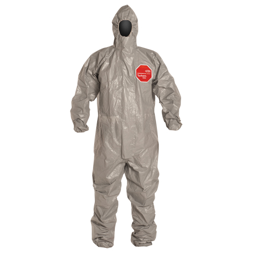 Tychem&reg; 6000 Coveralls, X-Large, Grey Cam Industrial