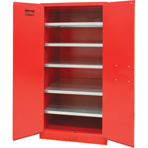 Armoire pour peintures et encres, 96 gal., 5 tablettes Cam Industrial