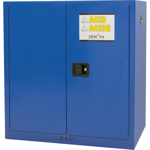 Corrosive Liquids Cabinet, 30 gal., 43" x 44" x 18" Cam Industrial