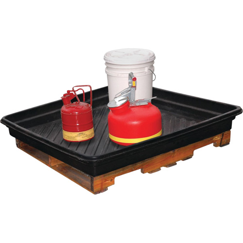Ultra-Utility Trays&reg;, 40" L x 48" W x 3.5" H, 30 US gal. Spill Capacity Cam Industrial