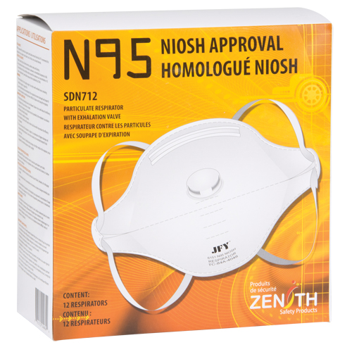 Particulate Respirator, N95, NIOSH Certified, Medium/Large Cam Industrial