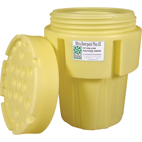Ultra-Overpacks&reg; Drum, 65 gal., Stationary Cam Industrial