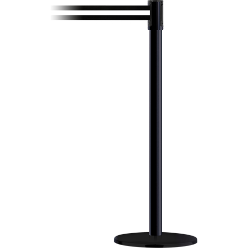 Dual Line Heavy Duty Receiver Post, 38" High, Yellow Cam Industrial