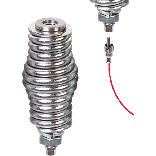 Safety Whip&reg; Flagstaff Mounting Base, Spring Mount Cam Industrial