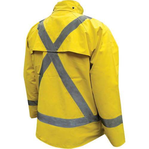 Veste de mineur Miner 49er, N&eacute;opr&egrave;ne, 2T-Grand, Vert lime Cam Industrial