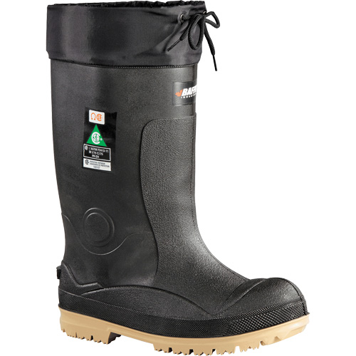 Titan Safety Boots, Oarprene Rubber, Steel Toe, Puncture Resistant Sole, Size 7 Cam Industrial
