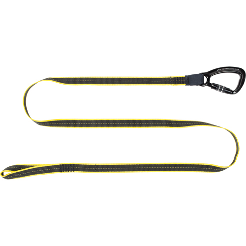 Heavy Duty Tool Lanyard, Fixed Length, Carabiner/Loop Cam Industrial