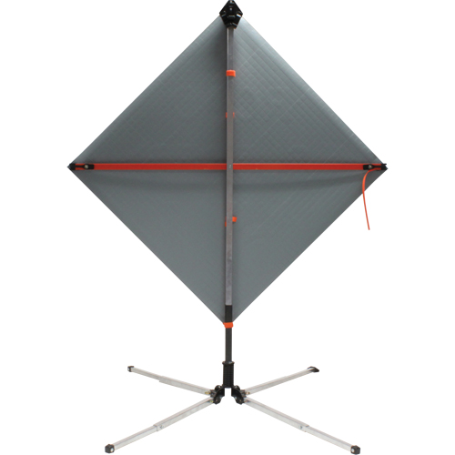 Roll-Up Sign Stand Cam Industrial